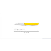 NOVA SERIES 85 MM YELLOW COLOUR PARING KNIFE - Mabrook Hotel Supplies